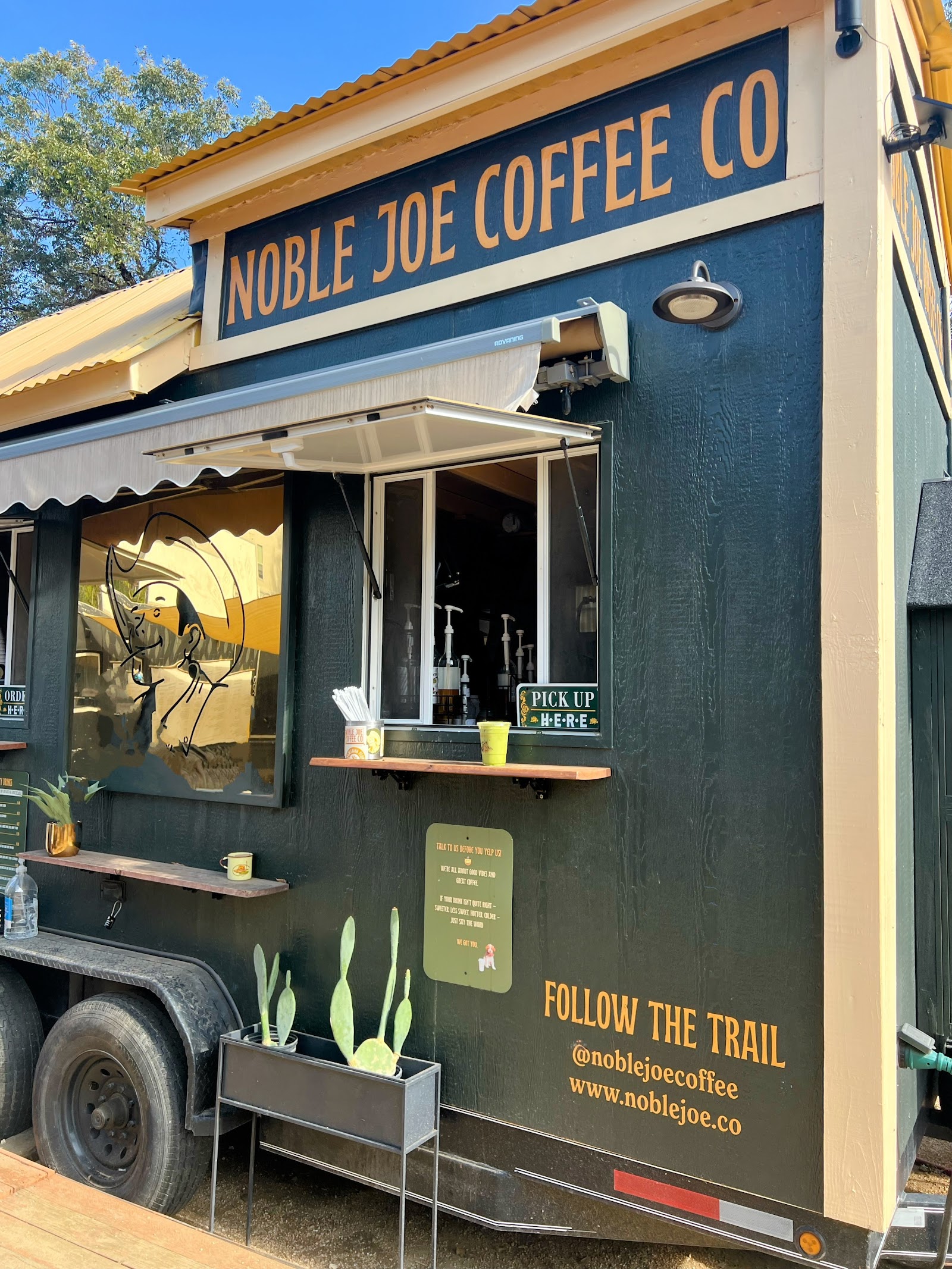 Noble Joe drinks
